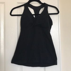 Lululemon Black Top, Size 4.